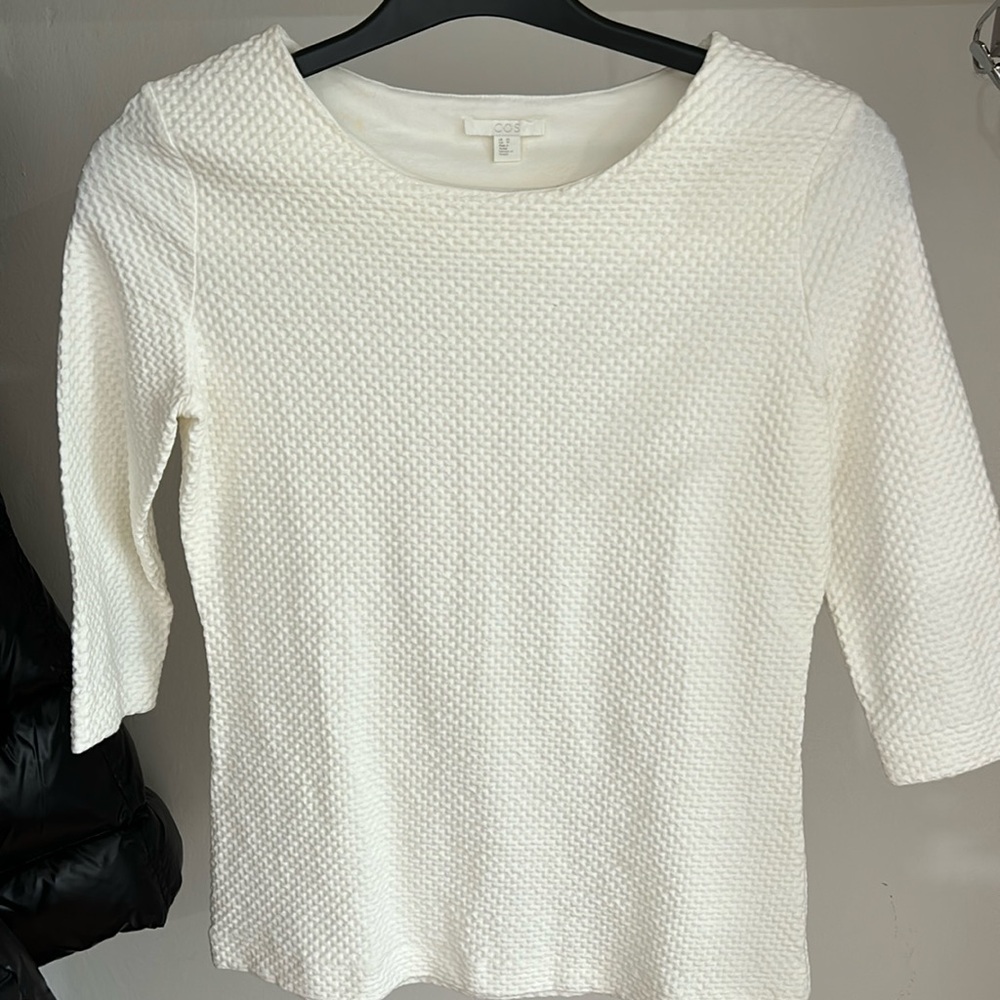 Cos white shirt